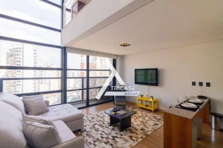 Apartamento com 1 Quarto para alugar, 54m² no Vila Nova Conceição, São Paulo