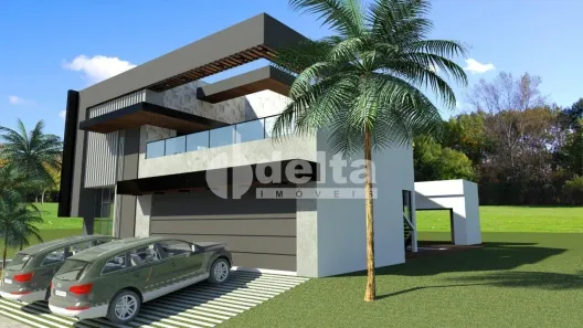 Casa de Condomínio com 3 Quartos à venda, 355m² no Nova Uberlândia, Uberlândia