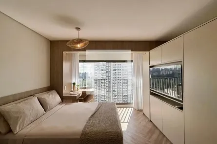 Kitnet com 1 Quarto à venda, 25m² no Santo Amaro, São Paulo