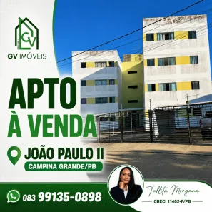 Apartamento com 2 Quartos à venda, 50m² no Serrotão, Campina Grande