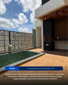 Casa de Condomínio com 3 Quartos à venda, 10m² no Loteamento Recife, Petrolina