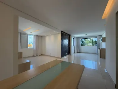 Apartamento com 3 Quartos para alugar, 112m² no Castelo, Belo Horizonte