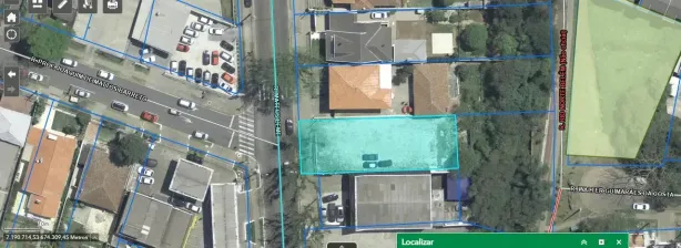 Lote/Terreno à venda, 609m² no São Lourenço, Curitiba