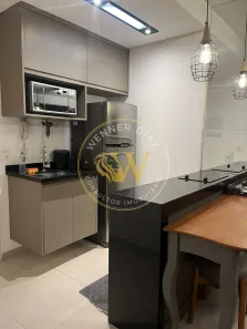 Apartamento com 1 Quarto para alugar, 33m² no Jardim Tarraf II, São José do Rio Preto