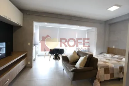 Apartamento com 1 Quarto para alugar, 33m² no Brooklin Paulista, São Paulo