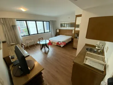 Flat com 1 Quarto para alugar, 27m² no Indianópolis, São Paulo