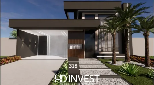 Casa de Condomínio com 3 Quartos à venda, 190m² no Jardim Residencial Dona Lucilla, Indaiatuba