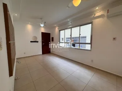 Apartamento com 3 Quartos para alugar, 76m² no Embaré, Santos