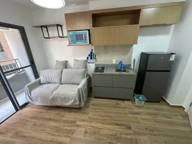 Apartamento com 1 Quarto para alugar, 25m² no Liberdade, São Paulo