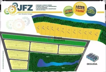 Lote/Terreno à venda, 750m² no Parque Liberdade, Americana