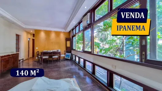Apartamento com 4 Quartos à venda, 140m² no Ipanema, Rio de Janeiro