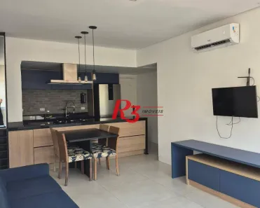 Flat com 2 Quartos à venda, 70m² no Gonzaga, Santos