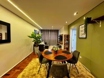 Apartamento com 2 Quartos à venda, 75m² no Loteamento João Batista Julião, Guarujá