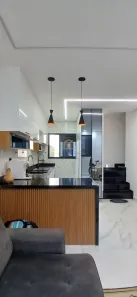 Sobrado com 2 Quartos para alugar, 90m² no Marapé, Santos