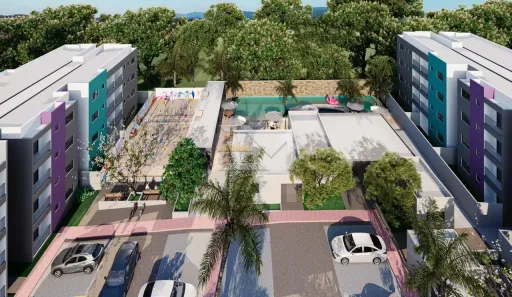 Apartamento com 2 Quartos à venda, 47m² no Três Irmãs, Campina Grande