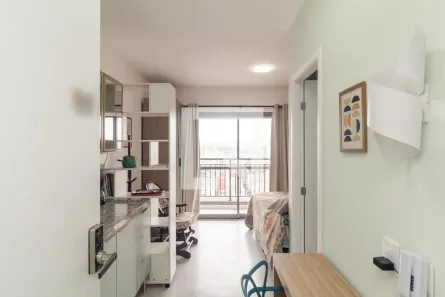 Kitnet com 1 Quarto à venda, 21m² no República, São Paulo