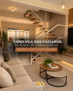 Casa de Condomínio com 3 Quartos à venda, 124m² no Morada de Laranjeiras, Serra