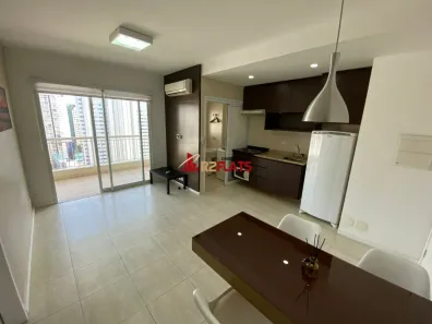 Apartamento com 1 Quarto para alugar, 50m² no Cidade Monções, São Paulo