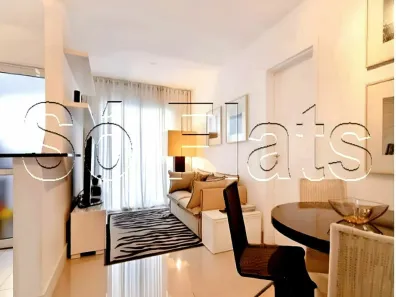 Apartamento com 1 Quarto para alugar, 50m² no Jardim Leonor, São Paulo