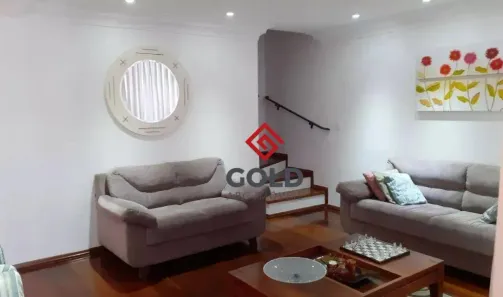 Sobrado com 3 Quartos à venda, 168m² no Vila Scarpelli, Santo André