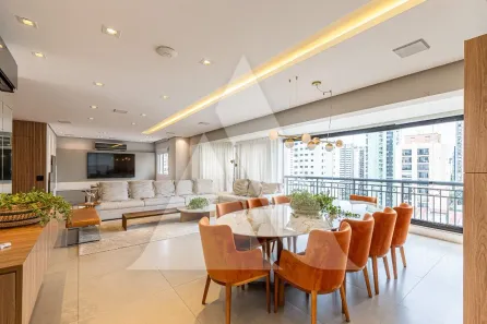 Apartamento com 3 Quartos para venda ou aluguel, 220m² no Indianópolis, São Paulo