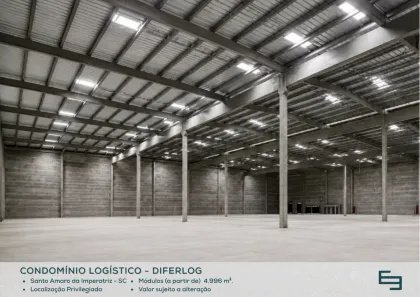 Galpão/Depósito/Armazém para alugar, 4996m² no Vila Becker, Santo Amaro da Imperatriz