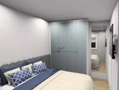 Apartamento com 2 Quartos à venda, 32m² no Vila Carlos de Campos, São Paulo