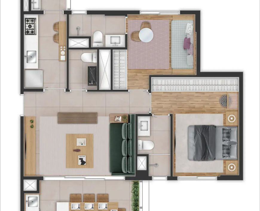 ALL CAMPO BELO - APARTAMENTOS no Brooklin Paulista, São Paulo
