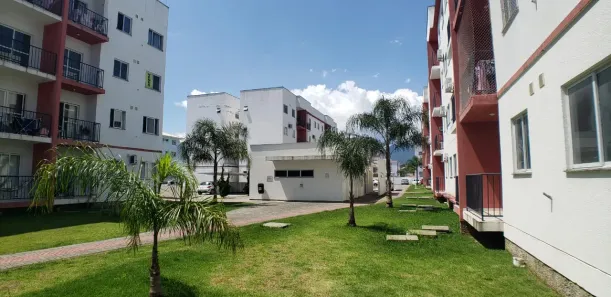 Apartamento com 2 Quartos para alugar, 52m² no Aririú, Palhoça
