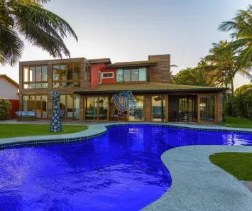 Casa de Condomínio com 9 Quartos à venda, 1200m² no Interlagos (Abrantes), Camaçari