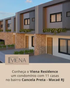 Casa de Condomínio com 3 Quartos à venda, 99m² no Cancela Preta, Macaé