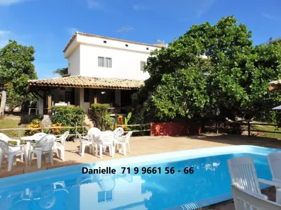 Casa de Condomínio com 4 Quartos para alugar, 300m² no Barra do Jacuípe, Camaçari