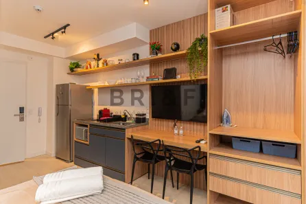 Apartamento com 1 Quarto à venda, 25m² no Brooklin Paulista, São Paulo