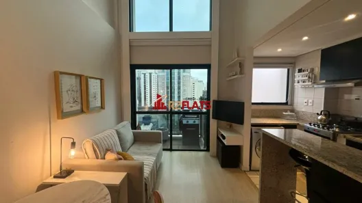 Flat com 1 Quarto para alugar, 42m² no Moema, São Paulo