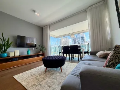 Apartamento com 1 Quarto para alugar, 58m² no Campo Belo, São Paulo