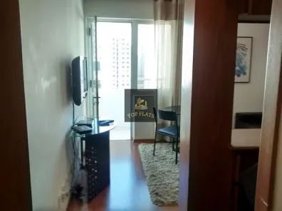 Flat com 1 Quarto para alugar, 40m² no Cerqueira César, São Paulo