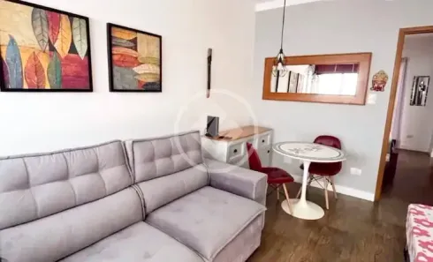 Apartamento com 1 Quarto para venda ou aluguel, 43m² no Gonzaga, Santos