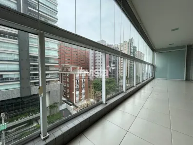 Apartamento com 3 Quartos para alugar, 160m² no Embaré, Santos