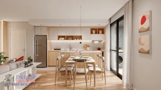 Apartamento com 2 Quartos à venda, 58m² no Bacacheri, Curitiba