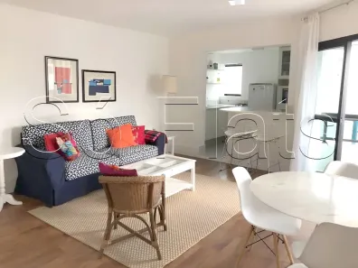 Flat com 1 Quarto para alugar, 56m² no Jardim Paulista, São Paulo