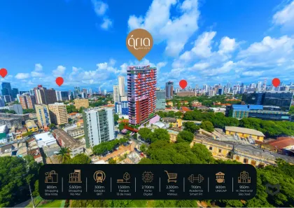 Apartamento com 2 Quartos à venda, 41m² no Boa Vista, Recife