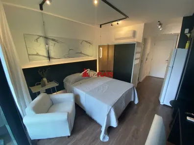 Flat com 1 Quarto para alugar, 26m² no Indianópolis, São Paulo