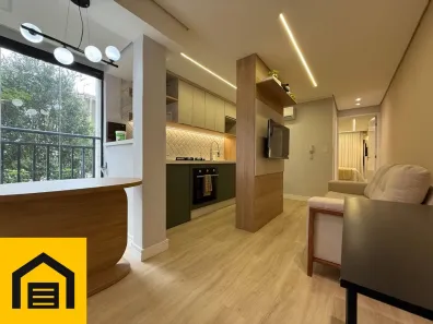 Apartamento com 1 Quarto à venda, 42m² no Vila Valparaíso, Santo André