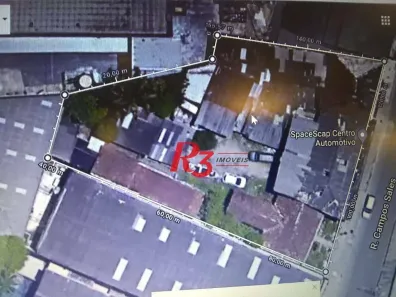 Lote/Terreno à venda, 1430m² no Centro, São Vicente