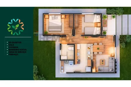 Casa com 2 Quartos à venda, 50m² no Bela Parnamirim, Parnamirim