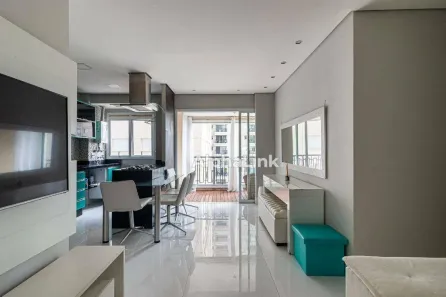 Apartamento com 1 Quarto para alugar, 50m² no Sítio Tamboré Alphaville, Barueri