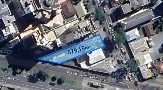 Lote/Terreno à venda, 579m² no Mercês, Curitiba