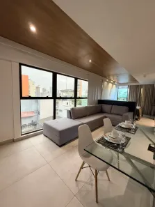 Apartamento com 1 Quarto para alugar, 40m² no Ponta Negra, Natal