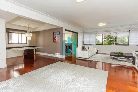 Apartamento com 3 Quartos para alugar, 162m² no Indianópolis, São Paulo