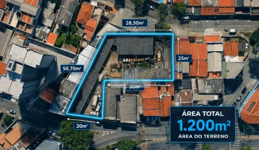 para alugar, 599m² no Parque João Ramalho, Santo André